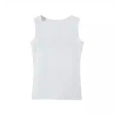 木清清 透气清爽亲肤户外休闲纯色可外穿显瘦圆领背心 女款