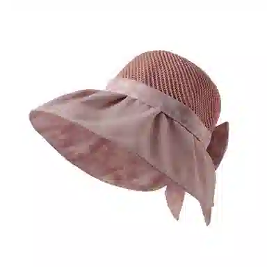 稻草人 百搭时尚显脸小 大帽檐遮阳防晒防紫外线 聚酯纤维 渔夫帽 女款