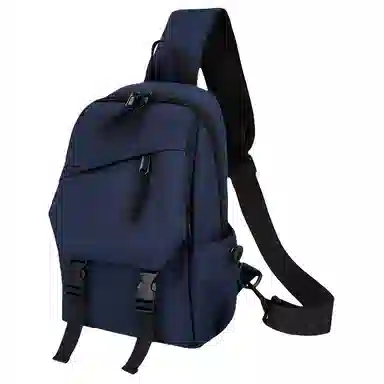 泰克森 时尚潮流百搭高级纯色 尼龙 胸包 常规 男女同款情侣款 多色