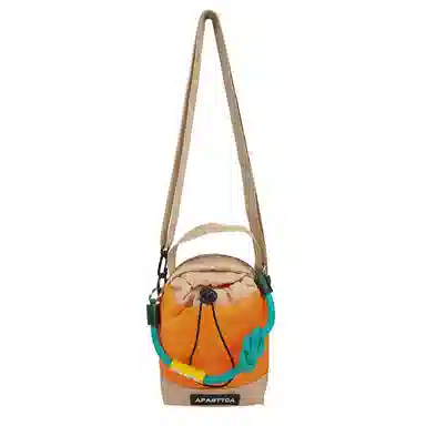 笛贝嘉 韩版时尚多巴胺休闲运动轻便水瓶包 尼龙 单肩斜挎手提手机包 男女同款情侣款 多色