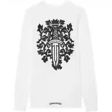 Chrome Hearts SS25 White Long Sleeve Tee