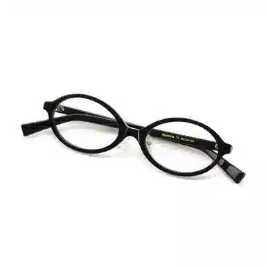 【可配度数】 青雉作 袖珍小脸版书高知风书卷气小框文艺范高度近视镜框 塌鼻梁带可调鼻托 意大利板材 椭圆形 光学镜架 女款