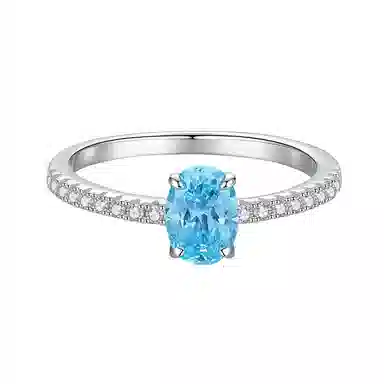 金杰福 极简系列 培育钻石 戒指 女款