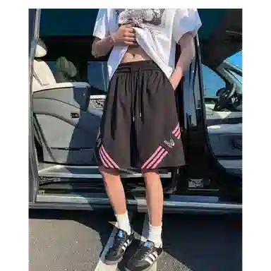 PANDA ADEVIL Summer Striped Shorts