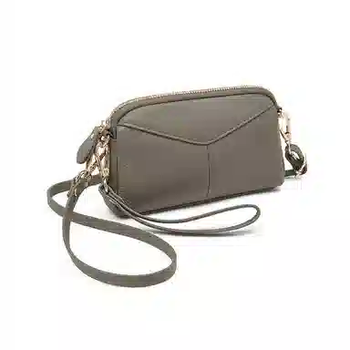 老人头 百搭优雅通勤轻便高级质感简约 头层牛皮 单肩包 女款 多色