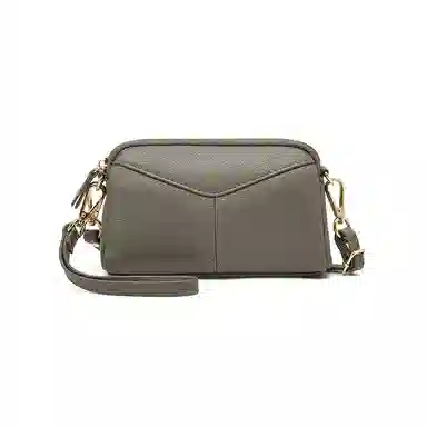 老人头 百搭优雅通勤轻便高级质感简约 头层牛皮 单肩包 女款 多色