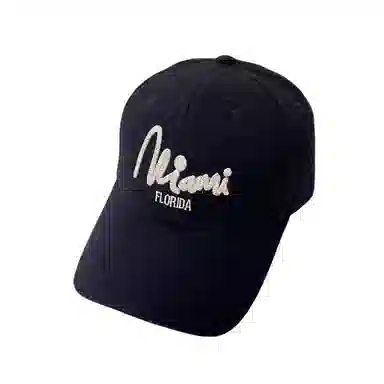 艾佳微 韩系设计感硬顶户外时尚百搭休闲遮阳防晒 棉 鸭舌帽 男女同款情侣款