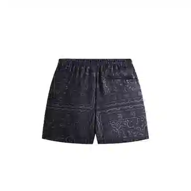KITH Bandana Retro Shorts Black