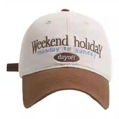 艾佳微 复古拼色韩版显脸小百搭软顶日系大头围宽帽檐 棉 鸭舌帽 男女同款情侣款