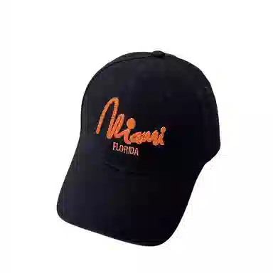 艾佳微 韩系设计感硬顶户外时尚百搭休闲遮阳防晒 棉 鸭舌帽 男女同款情侣款