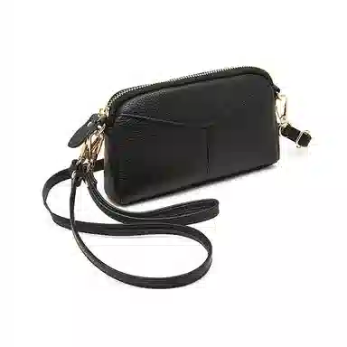 老人头 百搭优雅通勤轻便高级质感简约 头层牛皮 单肩包 女款 多色