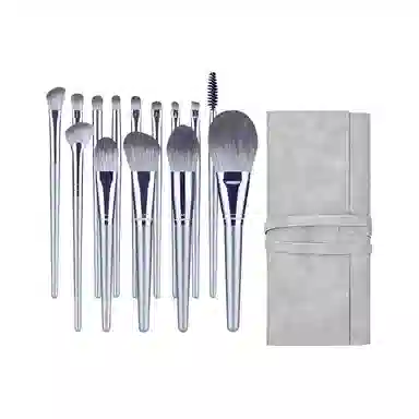 玛琪娜  银色化妆刷套装 柔软亲肤