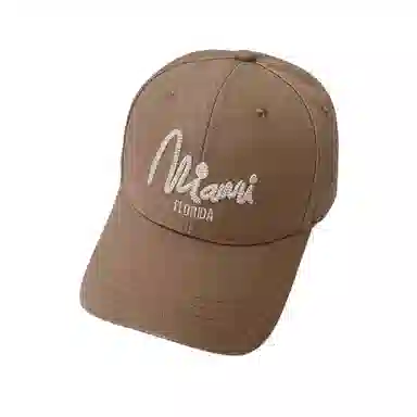 艾佳微 韩系设计感硬顶户外时尚百搭休闲遮阳防晒 棉 鸭舌帽 男女同款情侣款