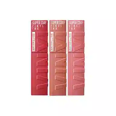 美宝莲 春夏气泡饮系列 锁吻棒莹润唇釉 镜面 易上色