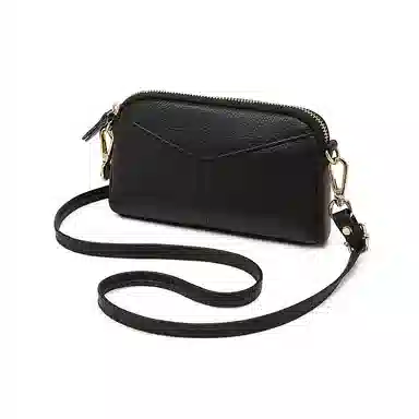 老人头 百搭优雅通勤轻便高级质感简约 头层牛皮 单肩包 女款 多色