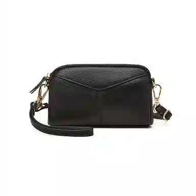 老人头 百搭优雅通勤轻便高级质感简约 头层牛皮 单肩包 女款 多色