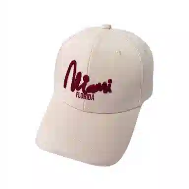 艾佳微 韩系设计感硬顶户外时尚百搭休闲遮阳防晒 棉 鸭舌帽 男女同款情侣款