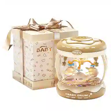 益米 多功能音乐手拍鼓 蛋糕礼盒 早教益智玩具