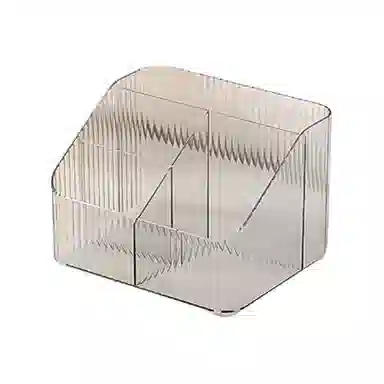 未来枫情 透明桌面化妆品收纳盒 分格设计