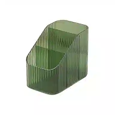 未来枫情 透明桌面化妆品收纳盒 分格设计