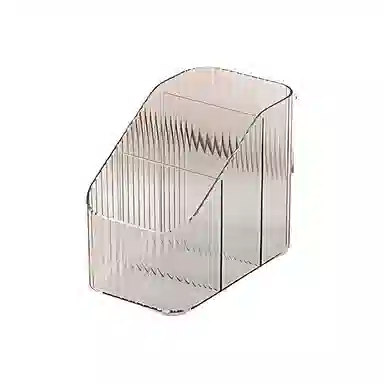 未来枫情 透明桌面化妆品收纳盒 分格设计