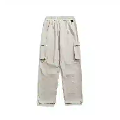 顶峰保罗 冰丝薄款速干工装伞兵裤潮牌凉感宽松百搭休闲裤 男女同款