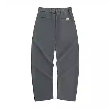 顶峰保罗 基础款直筒百搭高街宽松垂感休闲西装裤 男女同款