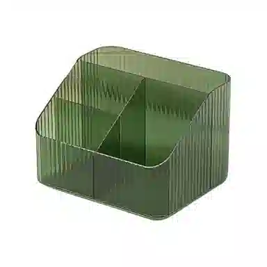 未来枫情 透明桌面化妆品收纳盒 分格设计