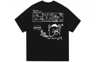 REXSHION Cartoon Logo T-Shirt