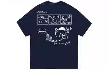 REXSHION Cartoon Logo T-Shirt