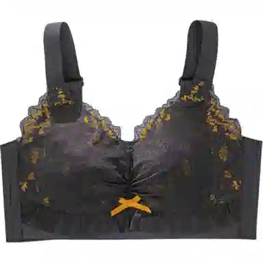 欧迪芬 轻薄透气上托聚拢防下垂收副乳花卉蕾丝软支撑清凉感文胸 女款