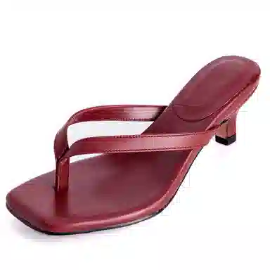 蓉城鞋王 经典时尚 潮流舒适人字拖鞋 女款