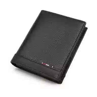 老人头 时尚商务简约高级感 头层牛皮 钱包 男款 黑色
