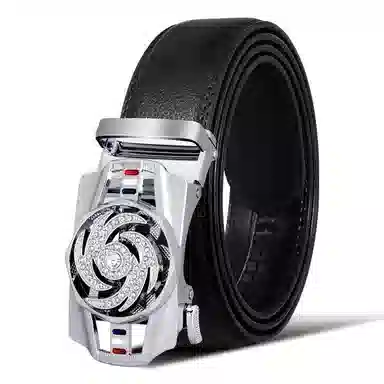 TUCANO Rotating Buckle Leather Belt 3.5cm