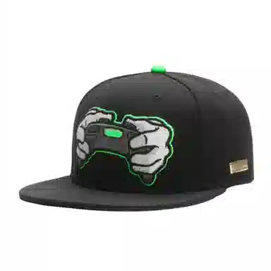 艾佳微 街头潮流嘻哈街舞个性百搭时尚透气遮阳 棉 棒球帽 男女同款情侣款