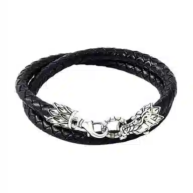 Native Stranger Braided Leather Bracelet