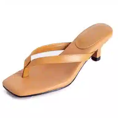 蓉城鞋王 经典时尚 潮流舒适人字拖鞋 女款