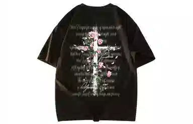 Yiershuang Cross Rose Tee
