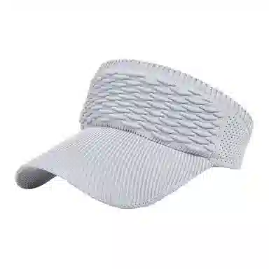 女士户外运动空顶帽时尚舒适透气防晒遮阳 优质编织涤纶材质 时尚空顶帽与鸭舌帽 男女同款情侣款