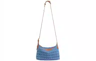 妙迪 牛仔 织物 单肩包 女款 丹宁蓝