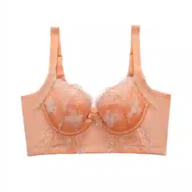 欧迪芬 透气柔软亲肤上托聚拢防下垂小胸显大收副乳清凉感文胸 女款