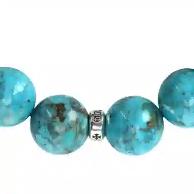 Chrome Hearts 12mm Turquoise Bracelet