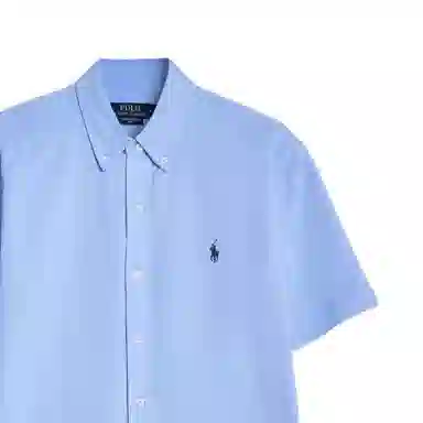 Polo Ralph Lauren SS24 Pony Logo Shirt Blue