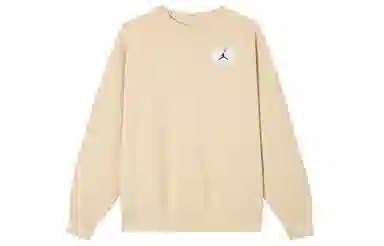 Jordan Logo Crewneck Sweatshirt Orange