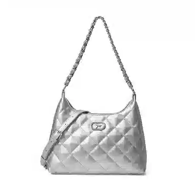 红蜻蜓 高级感小香风时尚菱格链条包 牛皮 单肩包 女款 多色