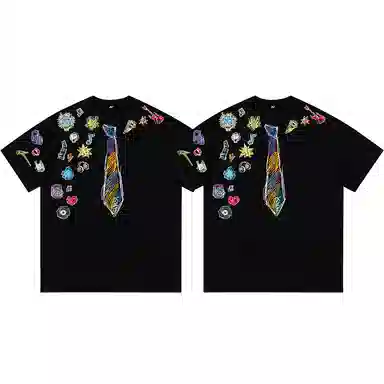 K411 Vintage Cartoon Logo T-Shirt