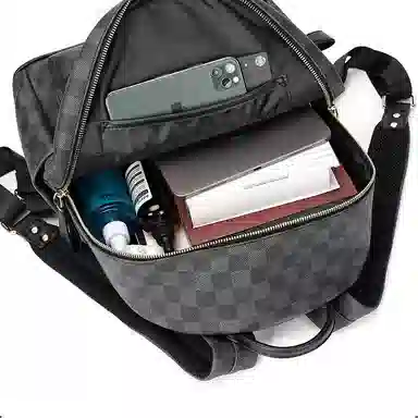 VIHUS Chessboard Backpack Black