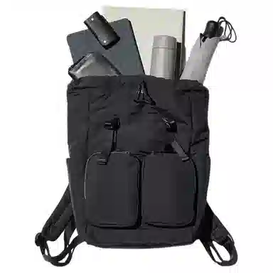 UNIQLO Nylon Backpack Black