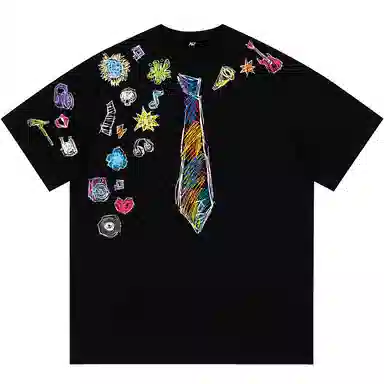 K411 Vintage Cartoon Logo T-Shirt