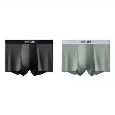 Lee Letter Print Boxer Briefs Set